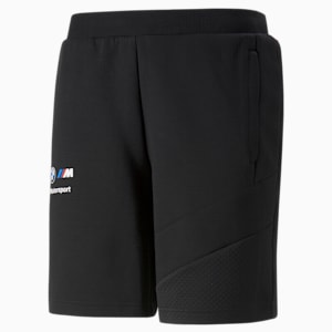 BMW M Motorsport Men's Sweat Shorts, Puma Black, extralarge