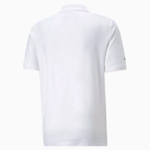 メンズ BMW MMS ジャカード ポロシャツ, Puma White