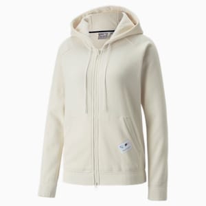 BMW M Motorsport Hooded Women's Sweat Jacket, Pristine