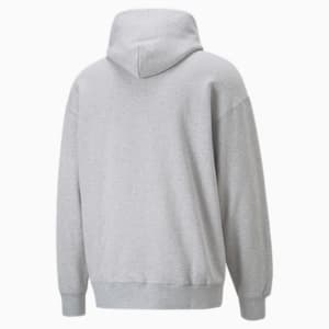MMQ Double Layer Hoodie, Light Gray Heather