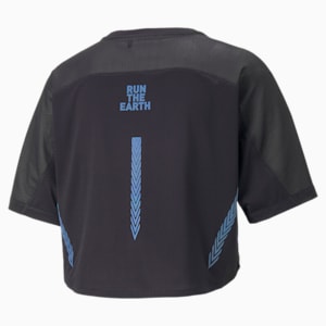 PUMA x KOCHÉ Women's Cropped Short Sleeve Tee, Puma Black