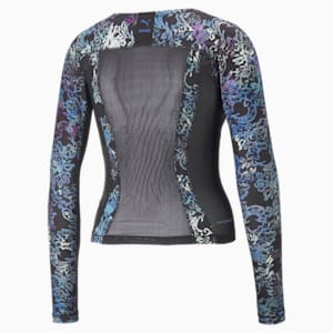PUMA x KOCHÉ Women's Cropped Long Sleeve Tee, Legion Blue