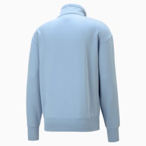 PUMA x AMI Half-Zip Sweatshirt, Faded Denim