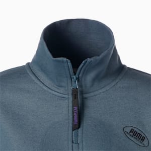 ウィメンズ PUMA x PERKS AND MINI ハーフジップ クルースウェット, Evening Sky