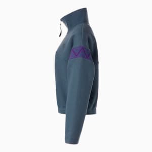 ウィメンズ PUMA x PERKS AND MINI ハーフジップ クルースウェット, Evening Sky