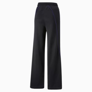 Pantalones de pierna ancha PUMA x PERKS AND MINI para mujer, Puma Black
