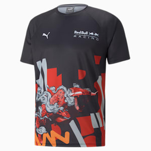 メンズ レッドブル RBR ダブル ブル 半袖 Tシャツ, NIGHT SKY