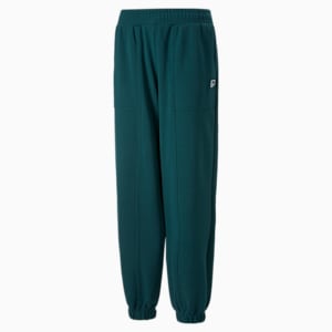 Downtown Women's Relaxed Fit Sweat Pants, Varsity Green, extralarge-IND