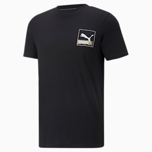 Camiseta Brand Love para hombre, Puma Black