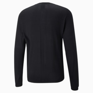 Sudadera de cuello en V para hombre Porsche Design EvoKNIT, Jet Black