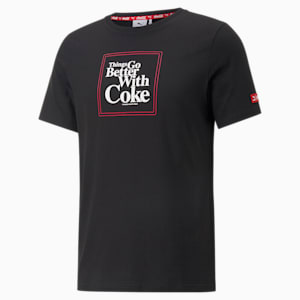 メンズ PUMA x Coca-Cola グラフィック Tシャツ, Puma Black