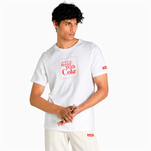 PUMA X COCA COLA Graphic Men's T-Shirt, Puma White
