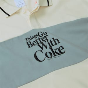 PUMA X COCA COLA Polo, Ivory Glow