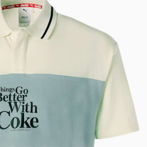 メンズ PUMA x Coca-Cola リラックス ポロシャツ, Ivory Glow