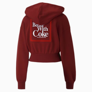 PUMA x COCA-COLA Women's Hoodie, Intense Red
