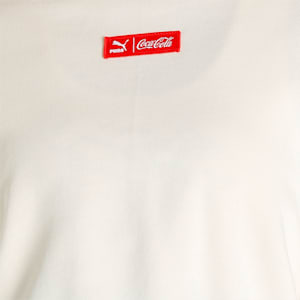 PUMA x COCA-COLA Women's Relaxed Fit Hoodie, Ivory Glow, extralarge-IND