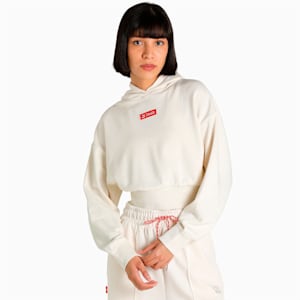 PUMA x COCA-COLA Women's Hoodie, Ivory Glow