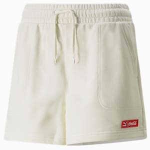 PUMA x COCA-COLA Women's Shorts, Ivory Glow