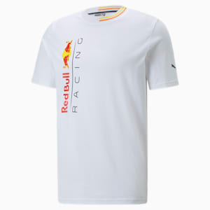 Red Bull Racing Men's Big Logo Tee, Puma White