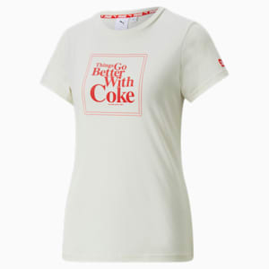 ウィメンズ PUMA x Coca-Cola Tシャツ, Ivory Glow