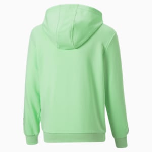 Mercedes AMG Petronas F1 Logo Youth Regular Fit Hoodie, Paradise Green, extralarge-IND