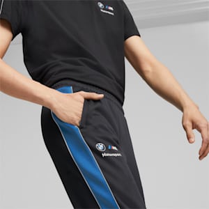 BMW M Motorsport MT7 Slim Track Men's Pants, Puma Black-M color, extralarge-IND