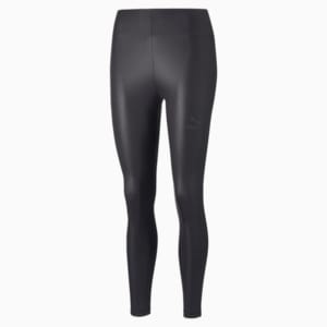 T7 Shiny High Waist Leggings Women, Puma Black