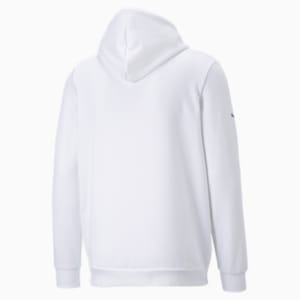 BMW M Motorsport Essentials Fleece Hoodie Men, Puma White
