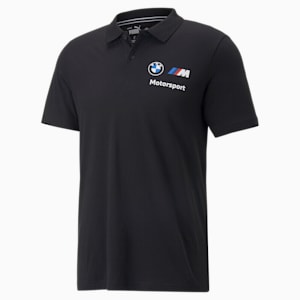 BMW M Motorsport Men's Essentials Polo, Puma Black