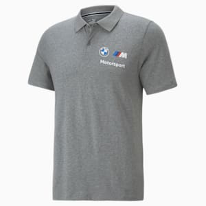 Camiseta tipo polo Essentials BMW M Motorsport para hombre, Medium Gray Heather