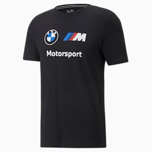BMW M Motorsport Essentials Logo Tee Men, Puma Black