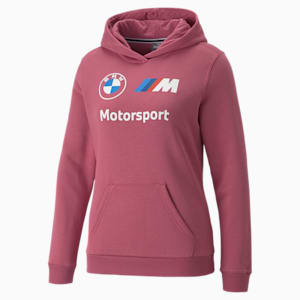 BMW M Motorsport Essentials Women's Logo Hoodie, Dusty Orchid