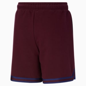 PUMA x JUNE AMBROSE Basketball Shorts, Aubergine-Patriot Blue