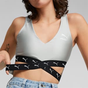 Star Quality Cropped Top Women, High Rise