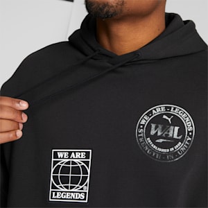 We Are Legends WRK.WR Men's Hoodie, Puma Black, extralarge