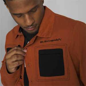 We Are Legends WRK.WR Men's Jacket, Warm Chestnut, extralarge