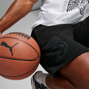 Graphic Booster Men's Basketball Shorts, Puma Black