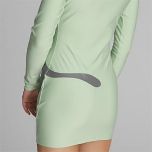 PUMA x LaQuan Smith Printed Dress, Bok Choy-CASTLEROCK