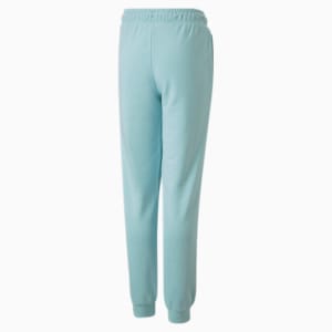 Pantalon en molleton PUMA x POKÉMON pour jeunes, Light Aqua