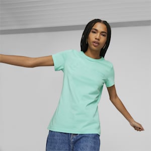 Mercedes AMG Petronas Logo Women's Regular Fit T-Shirt, Mint, extralarge-IND