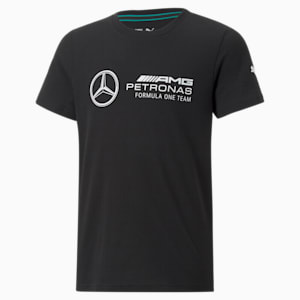 Mercedes-AMG Petronas Motorsport Essentials Logo Tee Youth, Puma Black