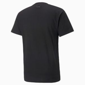 Rebound Short Sleeve Basketball Tee Men, Puma Black