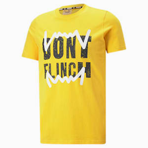 Timeout Basketball Men's T-Shirt, Spectra Yellow, extralarge-IND