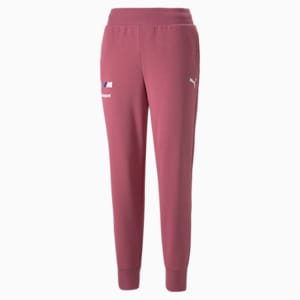 Pantalons en molleton Essential BMW M Motorsport, femmes, Orchidée poussiéreux