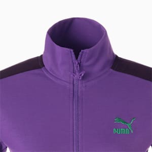 ウィメンズ PUMA x DUA LIPA T7 ジャケット, ROYAL PURPLE-Puma Black