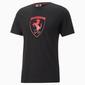 T-shirt à logo Scuderia Ferrari Metal Energy, homme, Puma Black