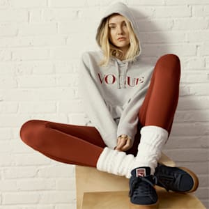 ウィメンズ PUMA x VOGUE オーバーサイズ フーディー, Light Gray Heather