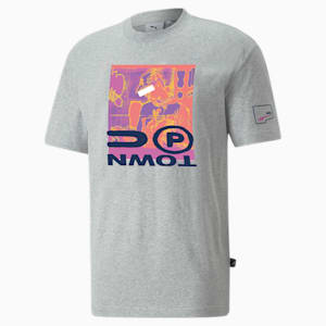 Uptown Unisex T-Shirt, Light Gray Heather