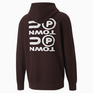 UPTOWN Unisex Hoodie, Dark Chocolate