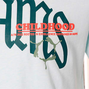 メンズ PUMA x CHILDHOOD DREAMS バスケットボール Tシャツ I, Nitro Blue